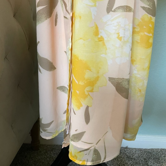 Halogen watercolor floral midi dress - Picture 8 of 16